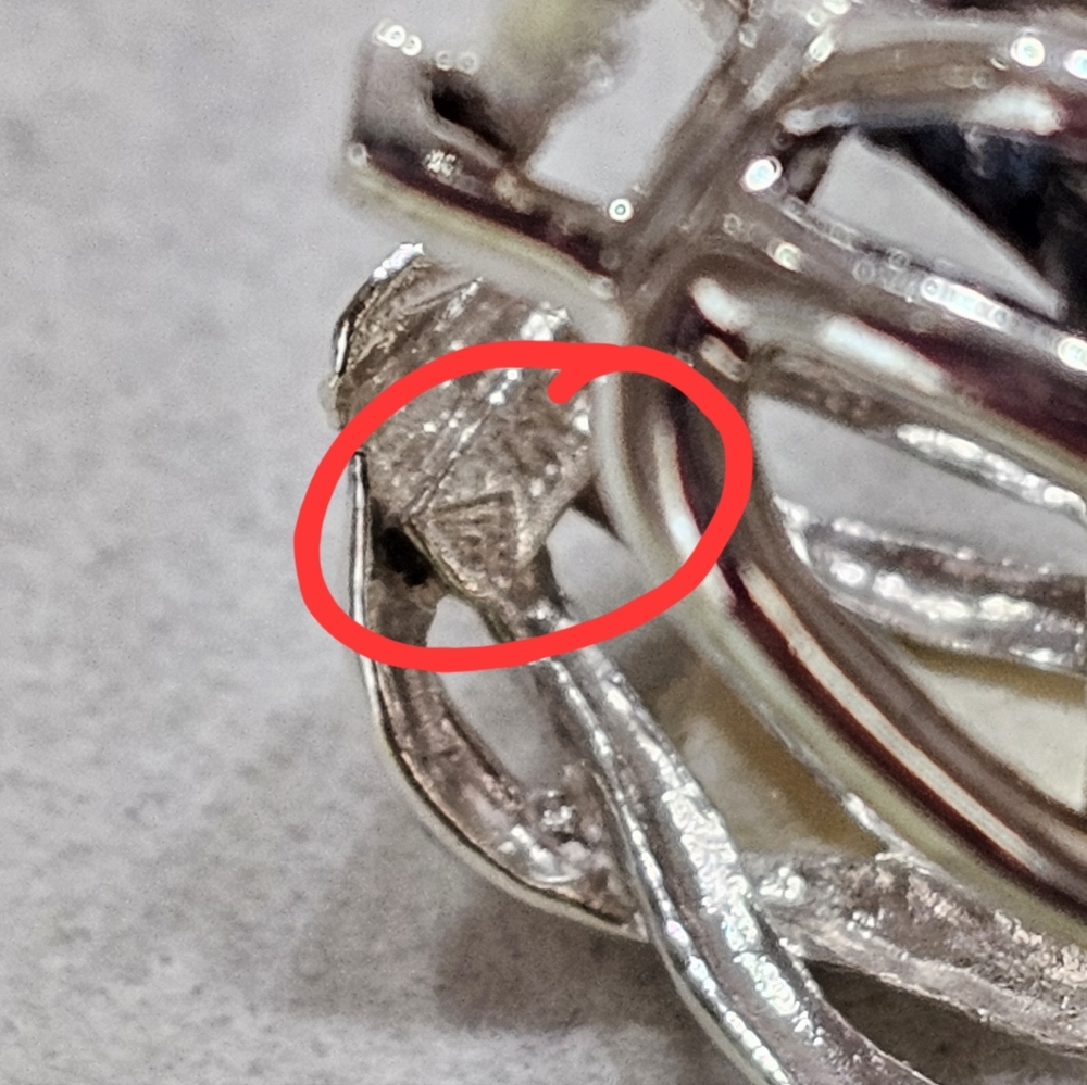 Silpada Clip-on 925 Silver Intertwined Crossover Hoop Earrings Rare - Picture 12 of 13